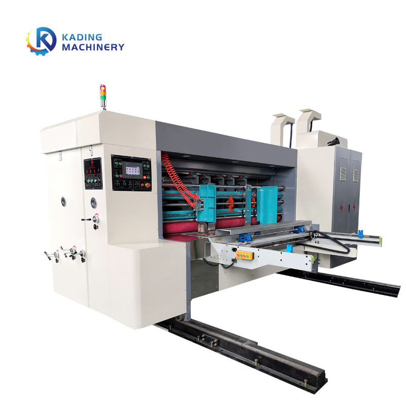 5 colores Flexo Impresión caja corrugada máquina de impresión para caja de cartón