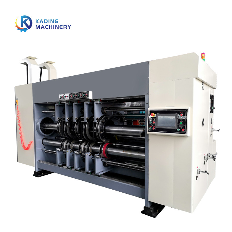 5 colores Flexo Impresión caja corrugada máquina de impresión para caja de cartón