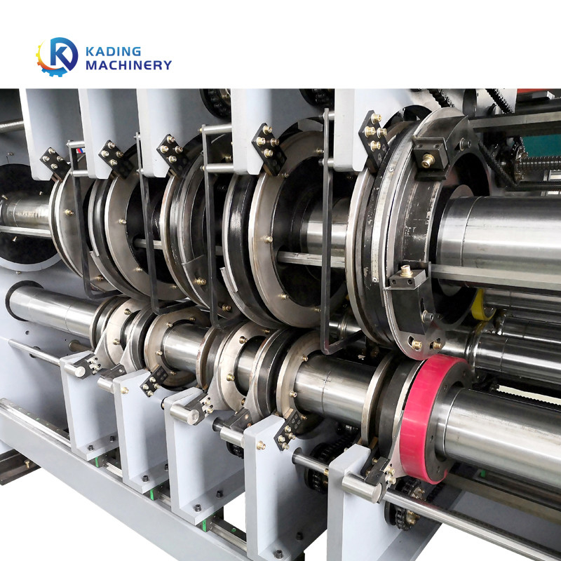 Máquina de impresión de tinta de agua de transferencia de vacío para cartón corrugado