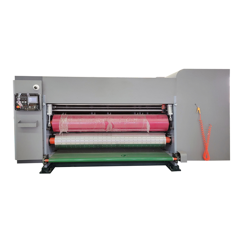 Impresión flexográfica Máquina de impresión de caja corrugada de 4 colores Impresora