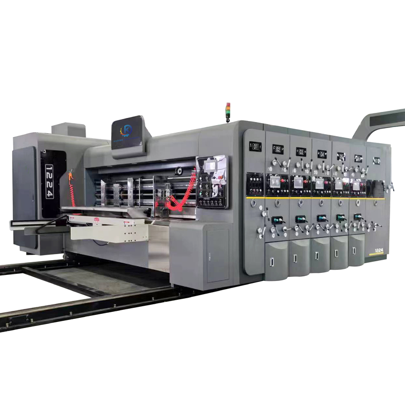 Máquina de impresión de caja corrugada de 150pcs / min