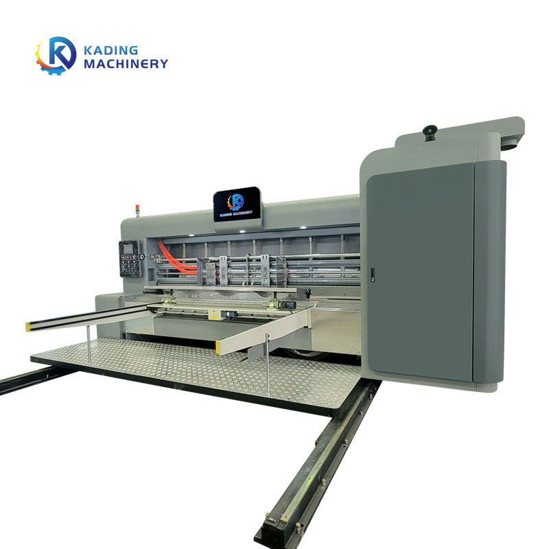 Máquina de impresión de cajas onduladas multicolores 150pcs Min Velocidad de trabajo